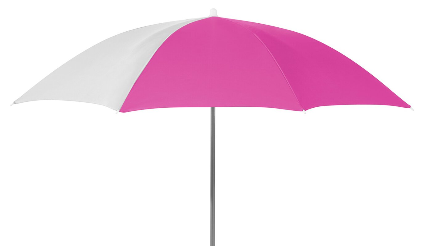 Schneider Sonnenschirm Easy in Berry, 180 cm Durchmesser, vor weißem Hintergrund.