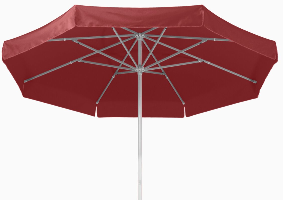 Schneider Sonnenschirm Jumbo in Bordeaux, 300 cm Durchmesser, auf weißem Hintergrund.