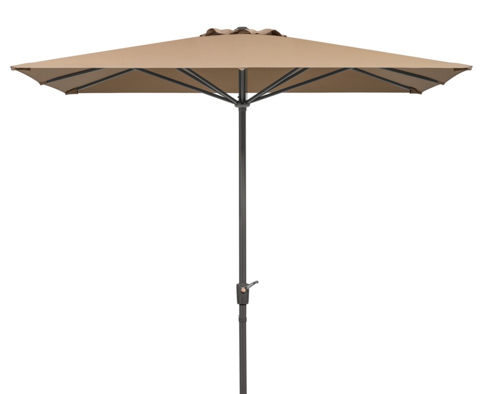 Schneider Schirme Korsika in ecru, 270x270 cm, on a white background.
