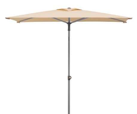 Schneider Schirme Lumi 210x130 cm in Natur - 1. Schneider Sonnenschirm Lumi in Natur, 210x130 cm, auf weißem Hintergrund.