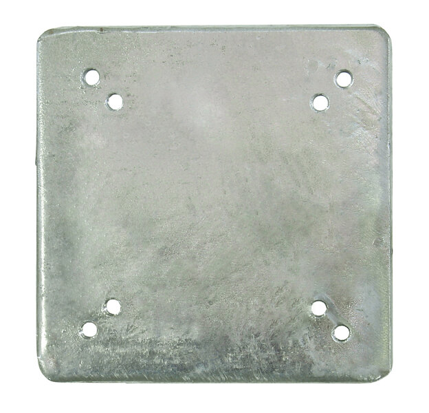 Sekey Metall Universal-Bodenplatte Sonnenschirmständer für Sonnenschirm -  Silber (34027) online kaufen